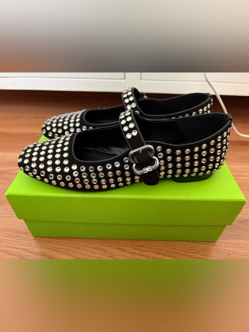 Sam Edelman Gem Buckle Ballet Flats - Picture 3 of 5